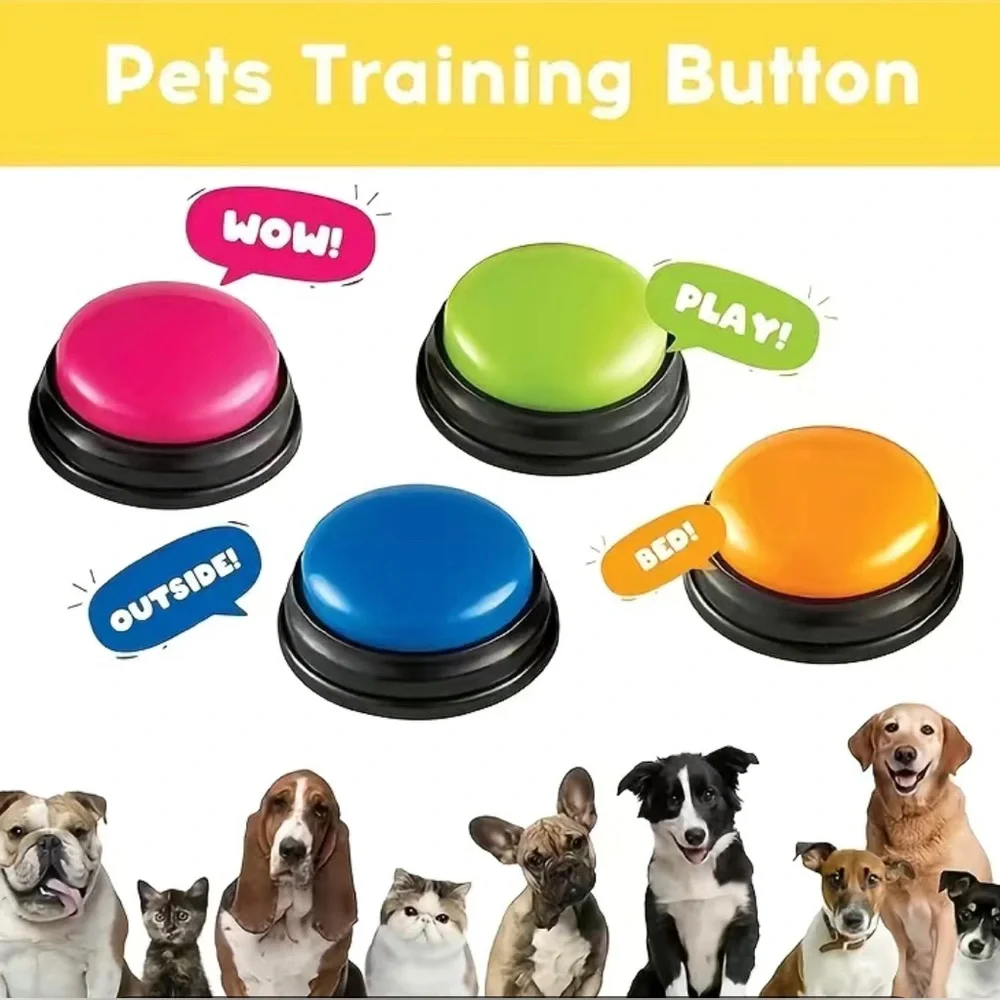 🔥PETS TRAINING BUTTON*4🔥